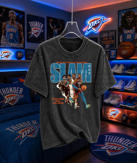 OKC slam DTF transfer