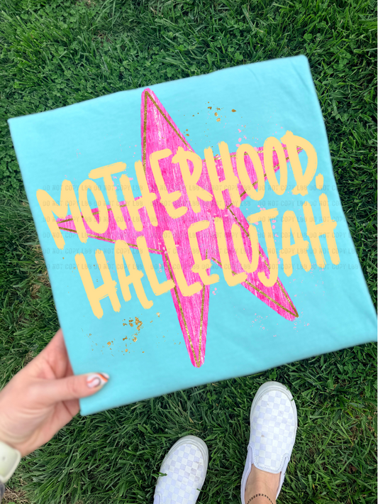 Motherhood Hallelujah DTF TRANSFER