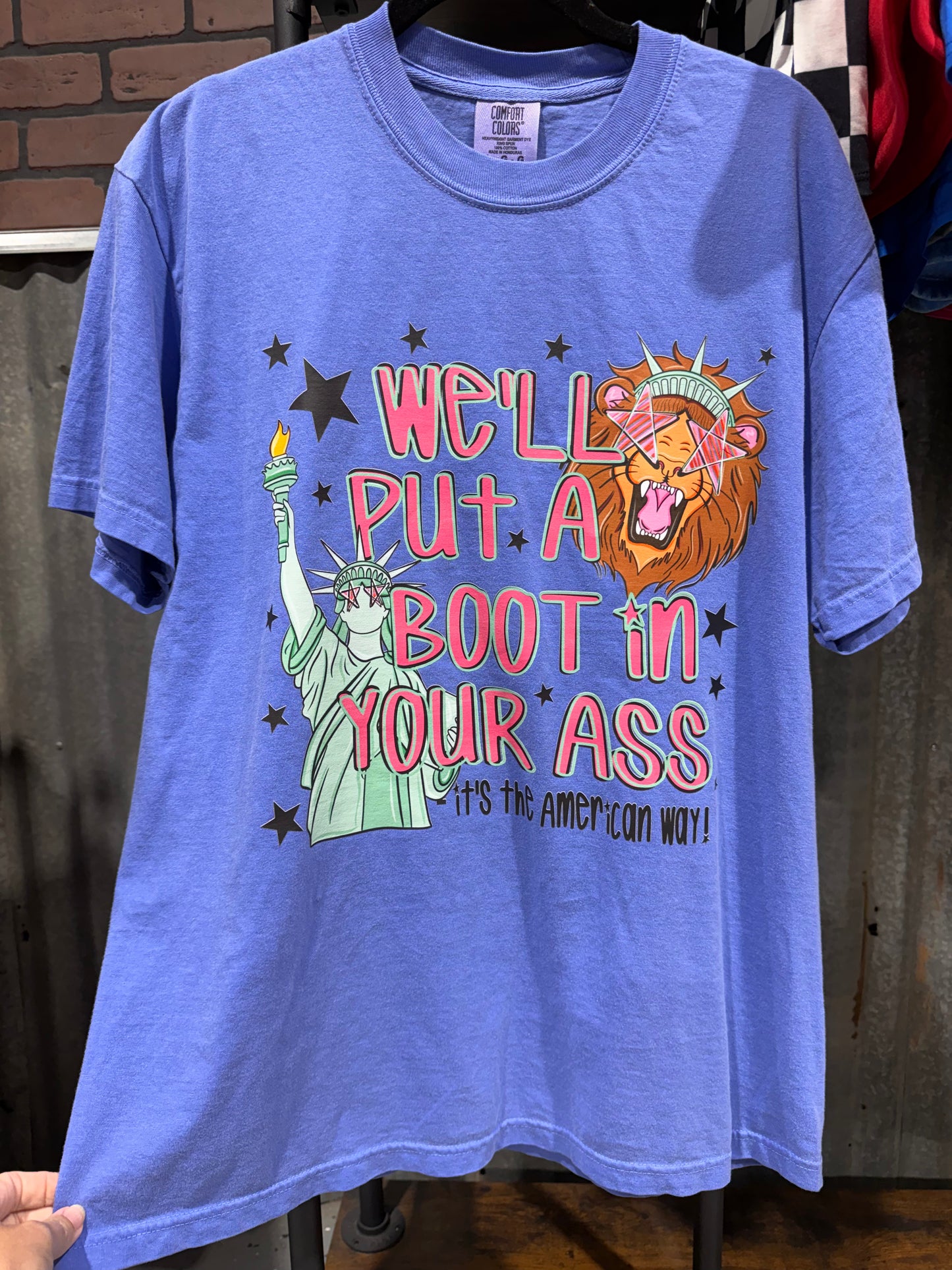 Boot in your a**