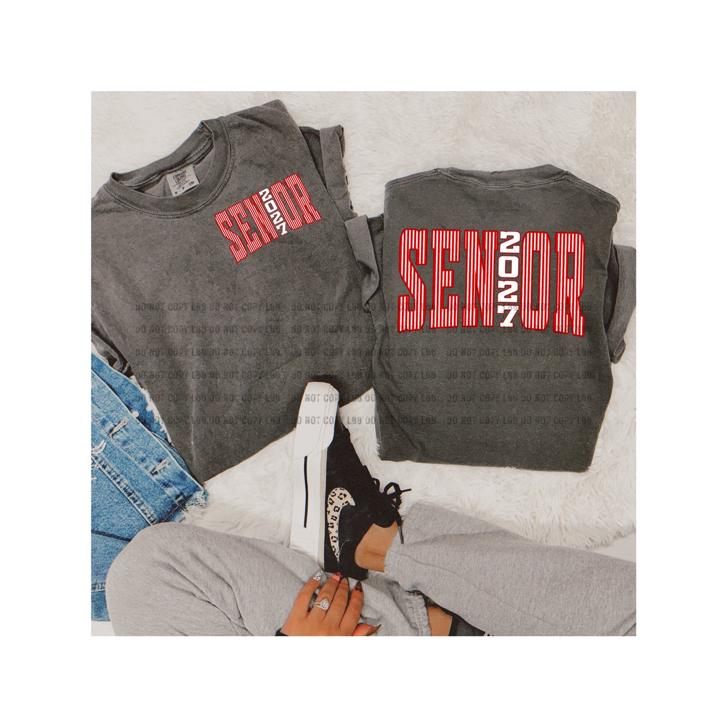 Senior front pocket + back DTF TRANSF