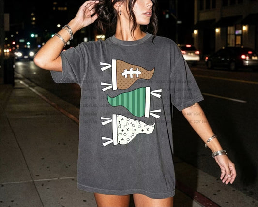 Football flags TSHIRT