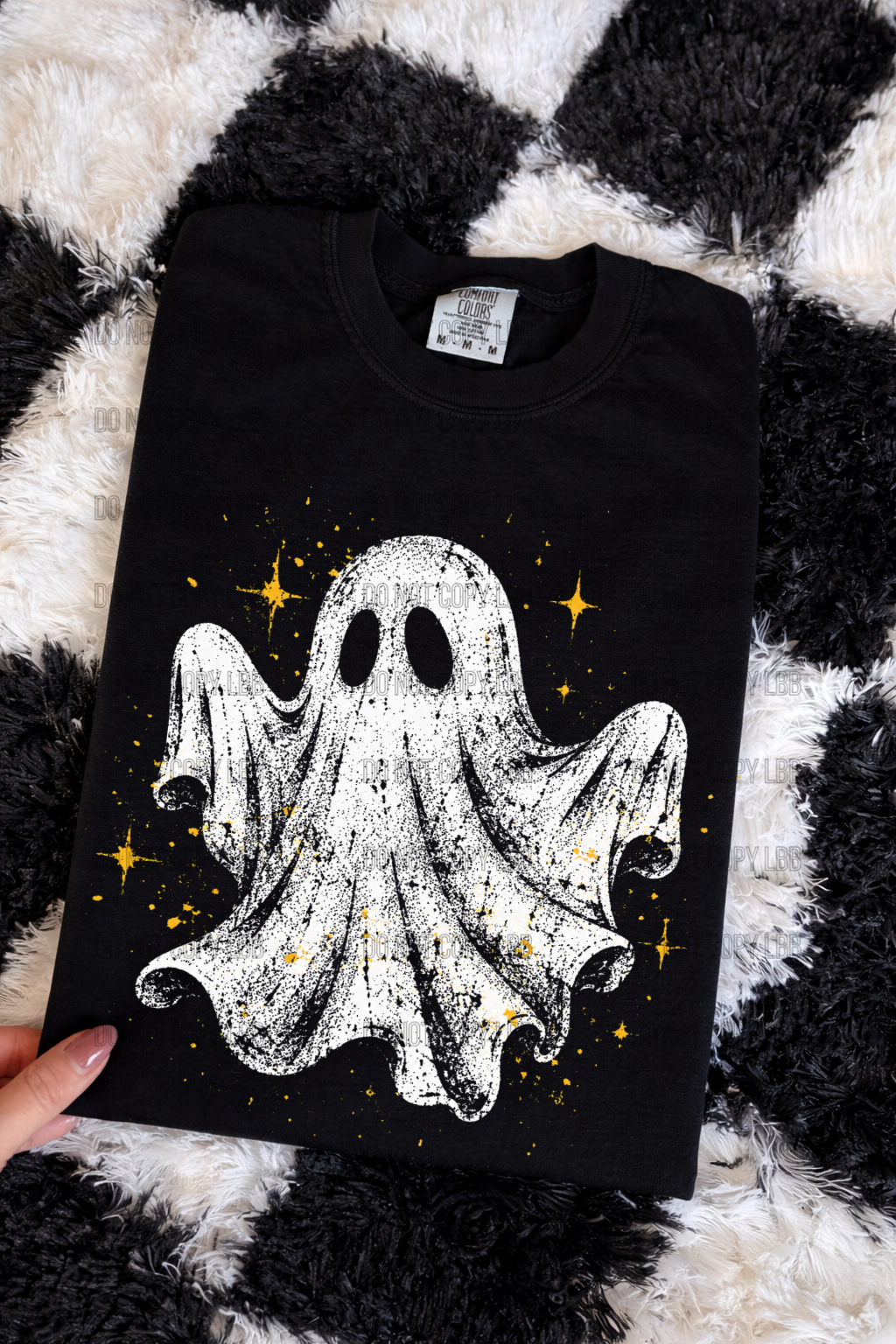 Ghost sparkles DTF TRANSFER