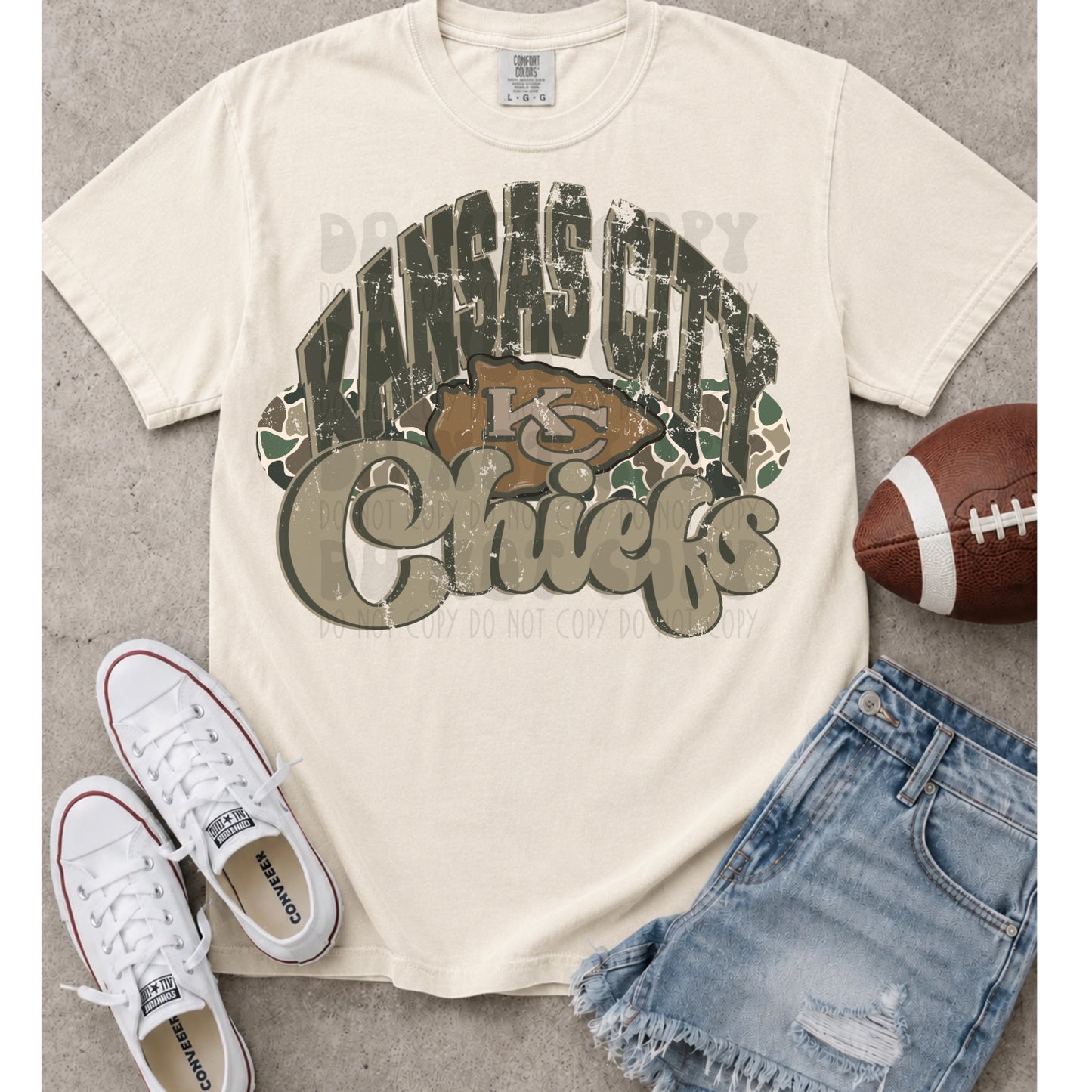 Camo chief DTF TRANSFER
