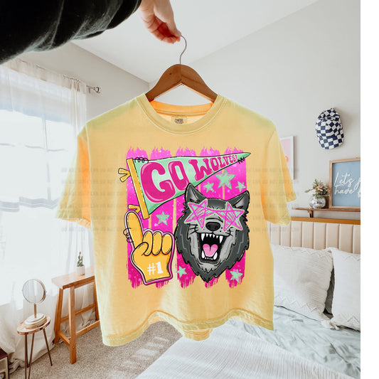 Mascots pennant tee PART 1