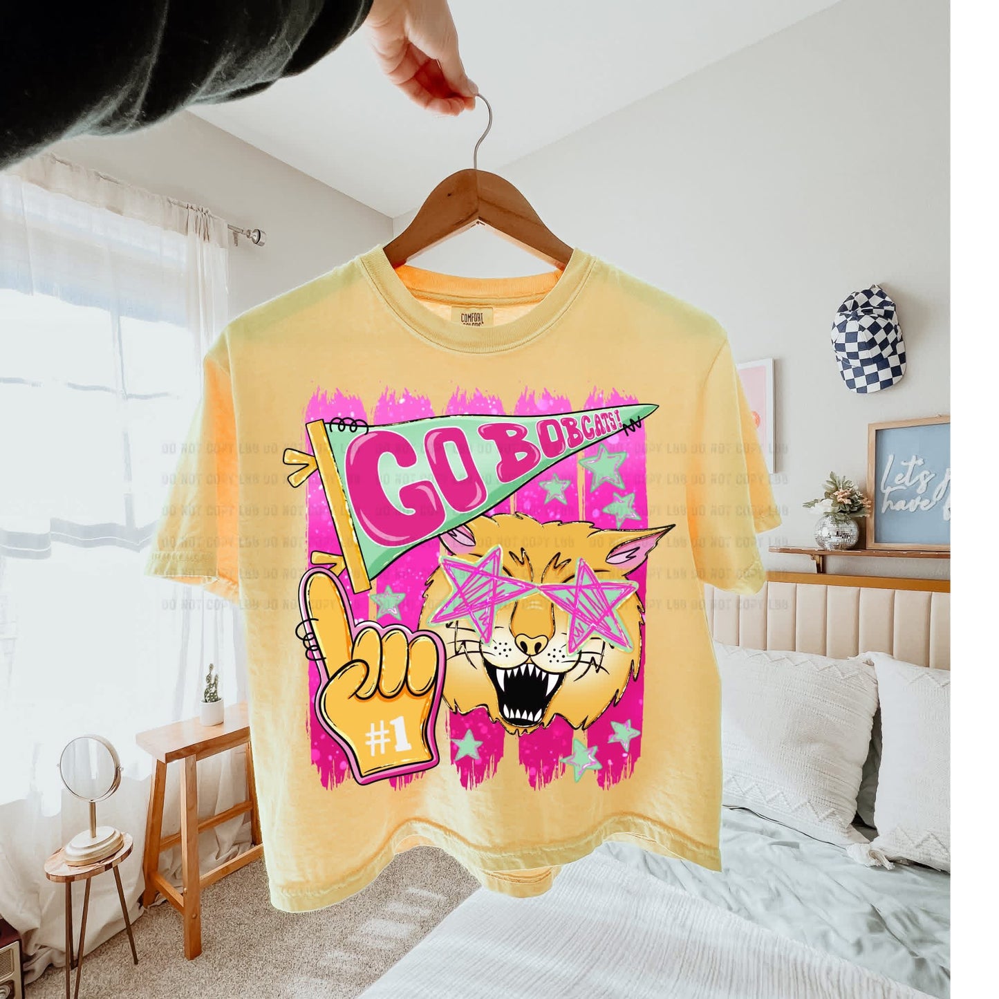 Mascots pennant tee PART 1