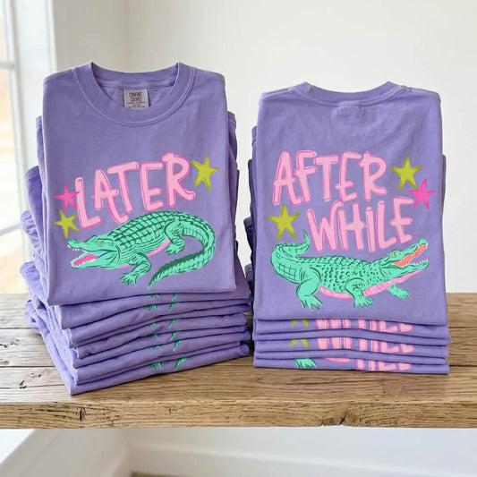 Later gator front + back youth & adult