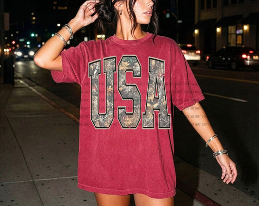 CAMO USA TSHIRT