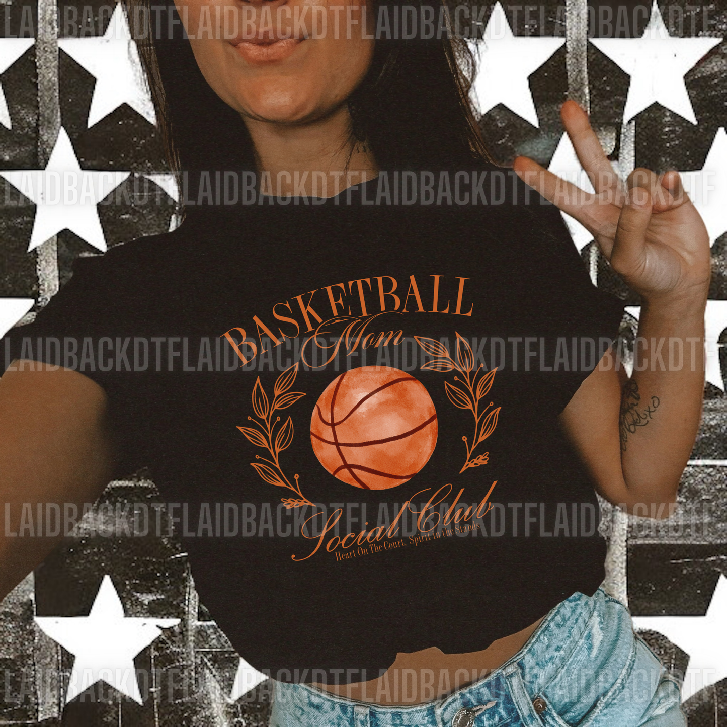 Basketball mama social club DTF Transfer