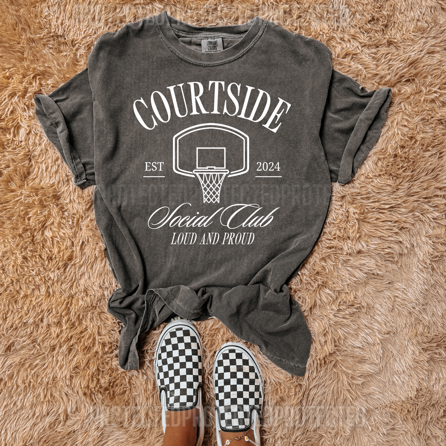 Courtside Social Club (white) DTF Transfer