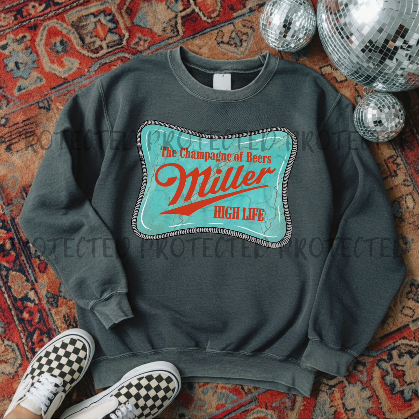 Miller Champagne of Beers DTF Transfer
