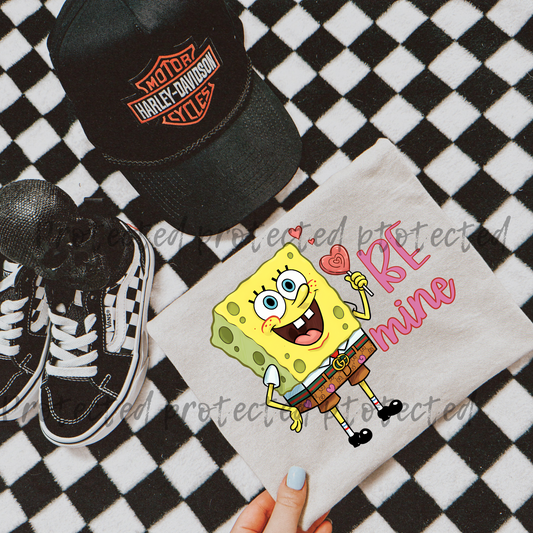 Gucci SpongeBob DTF Transfer