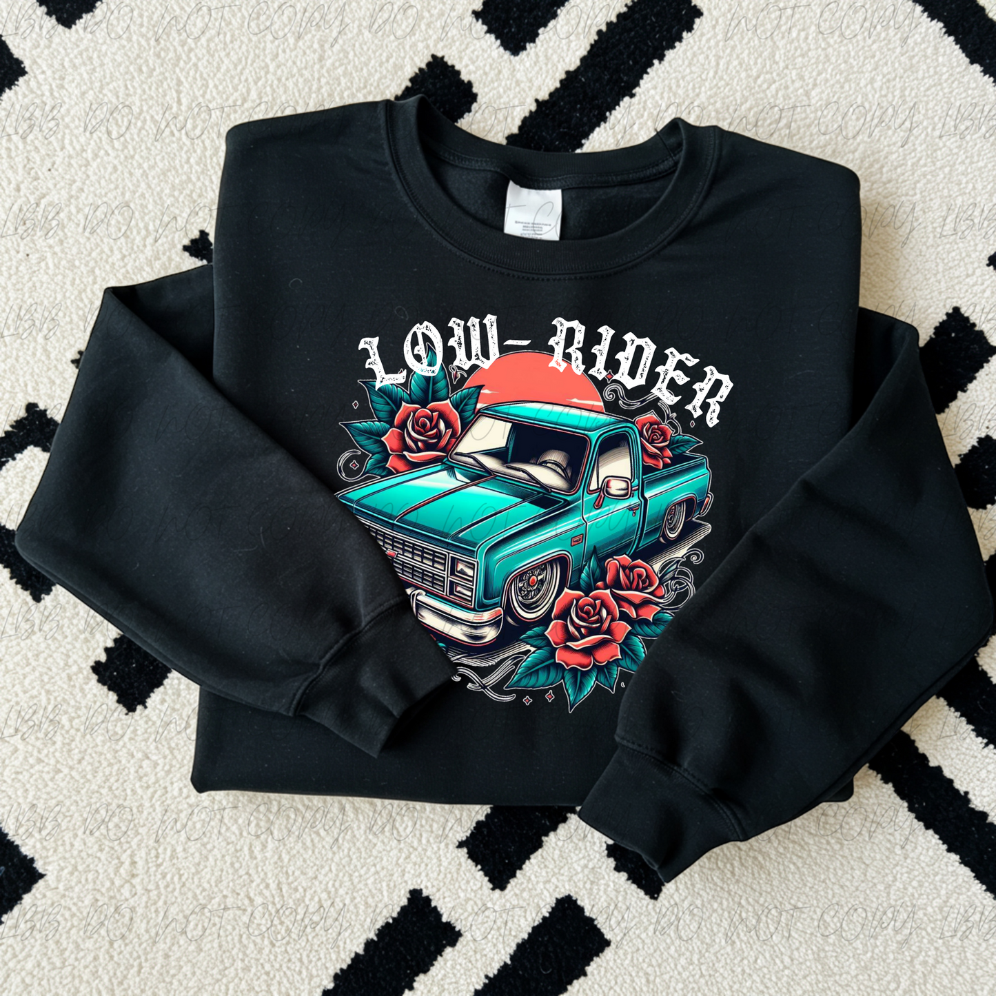 Low Rider Square Body DTF TRANSFER