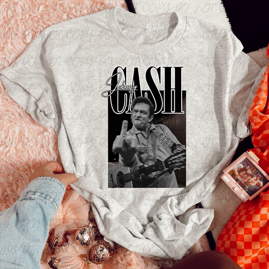 J CASH RETRO DTF TRANSFER