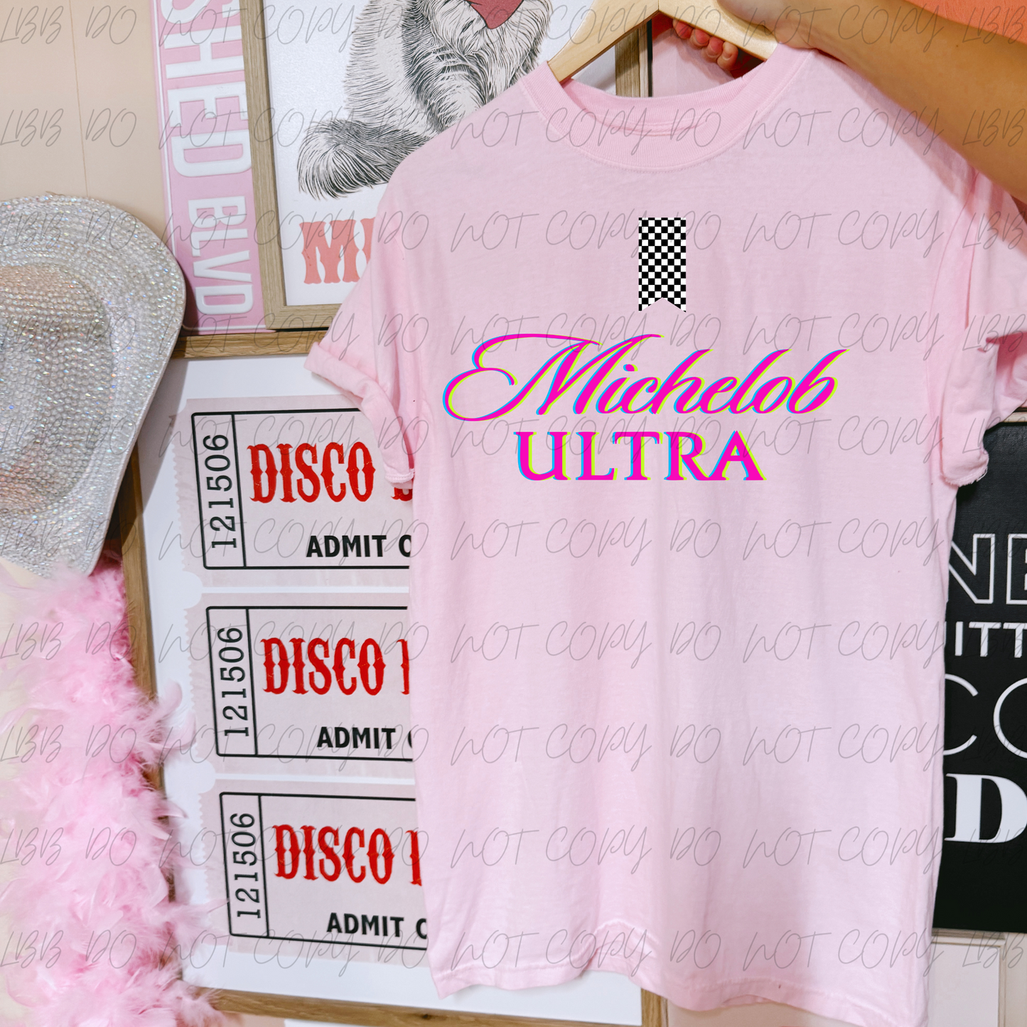 MICH ULTRA CHECKERED DTF TRANSFER