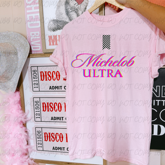 MICH ULTRA CHECKERED DTF TRANSFER