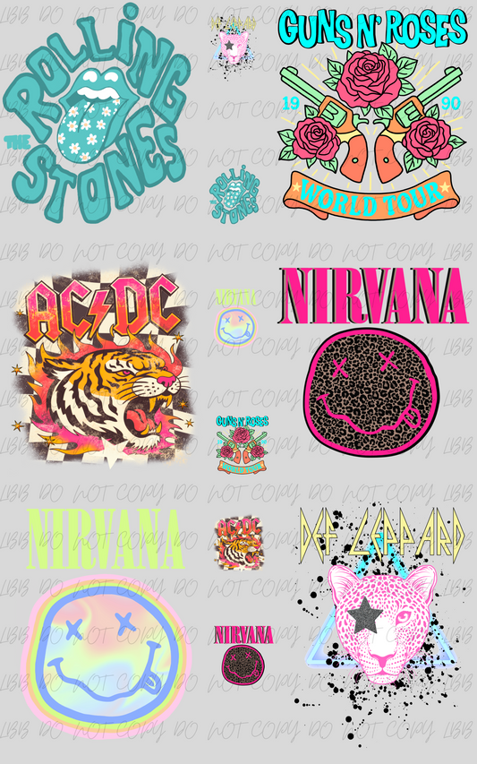 30"x48" Band Vibez PREMADE GANGSHEET