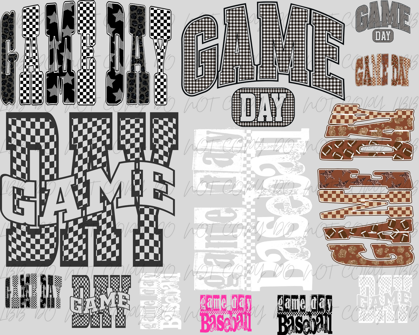 30X24 GAME DAY PREMADE GANG