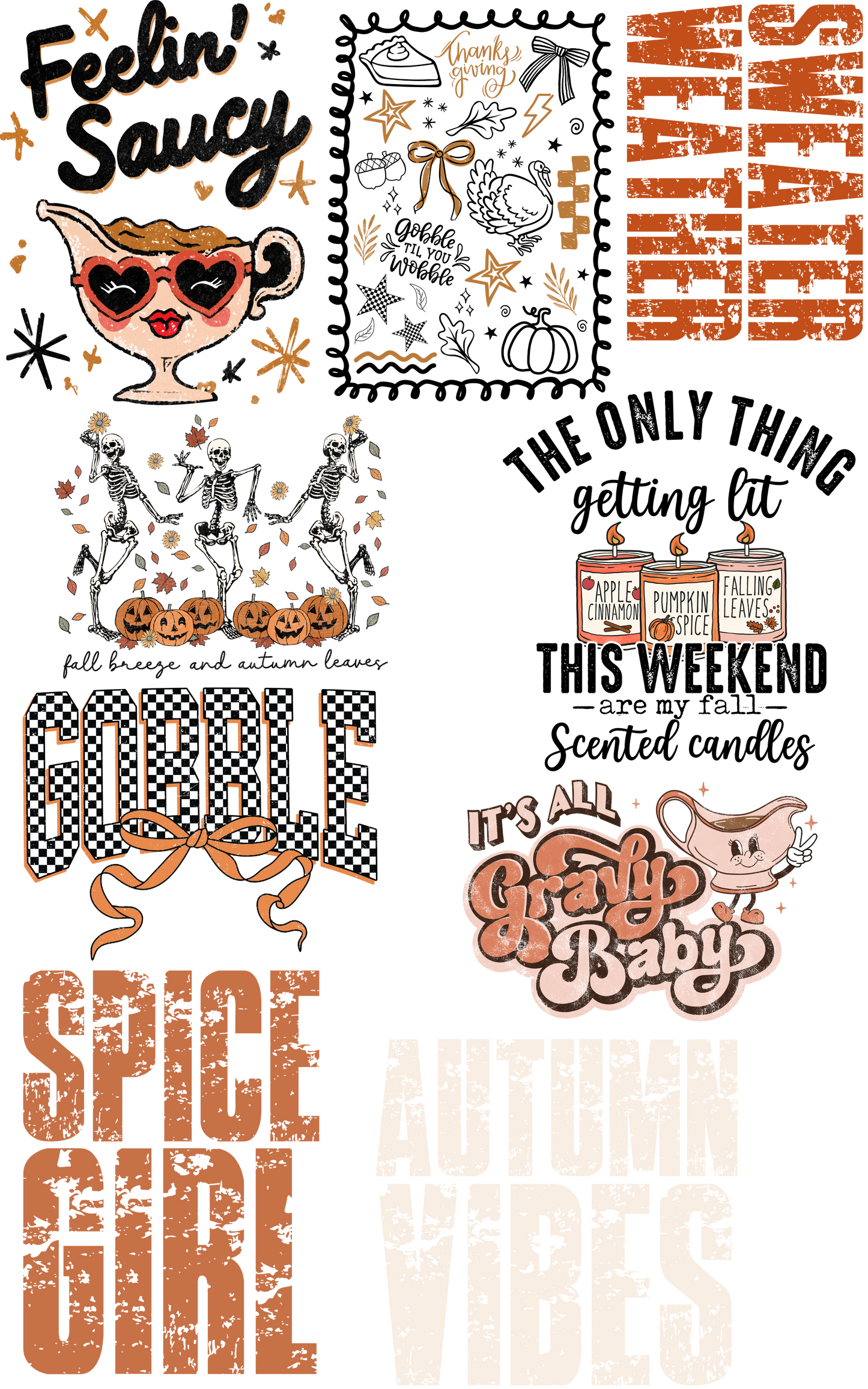 30"x48" spice girl fall PREMADE GANGSHEET