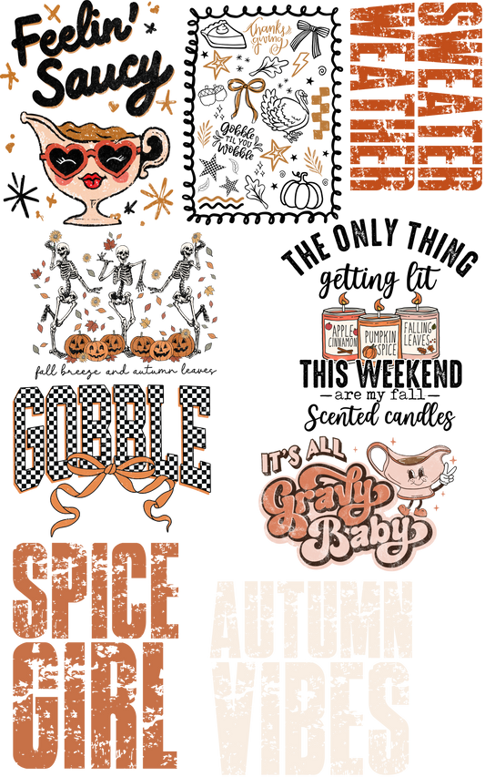 30"x48" spice girl fall PREMADE GANGSHEET