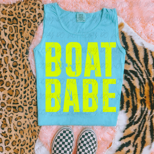 BOAT BABE DTF TRANSFER
