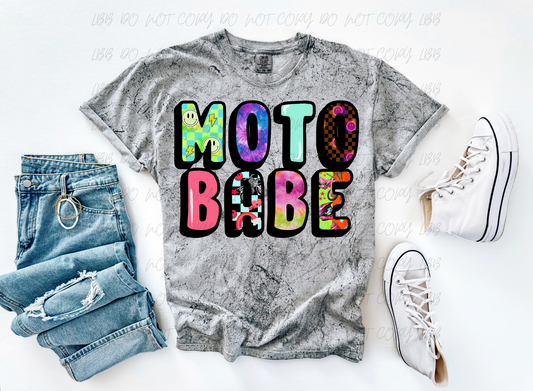 MOTO BABE DTF TRANSFER