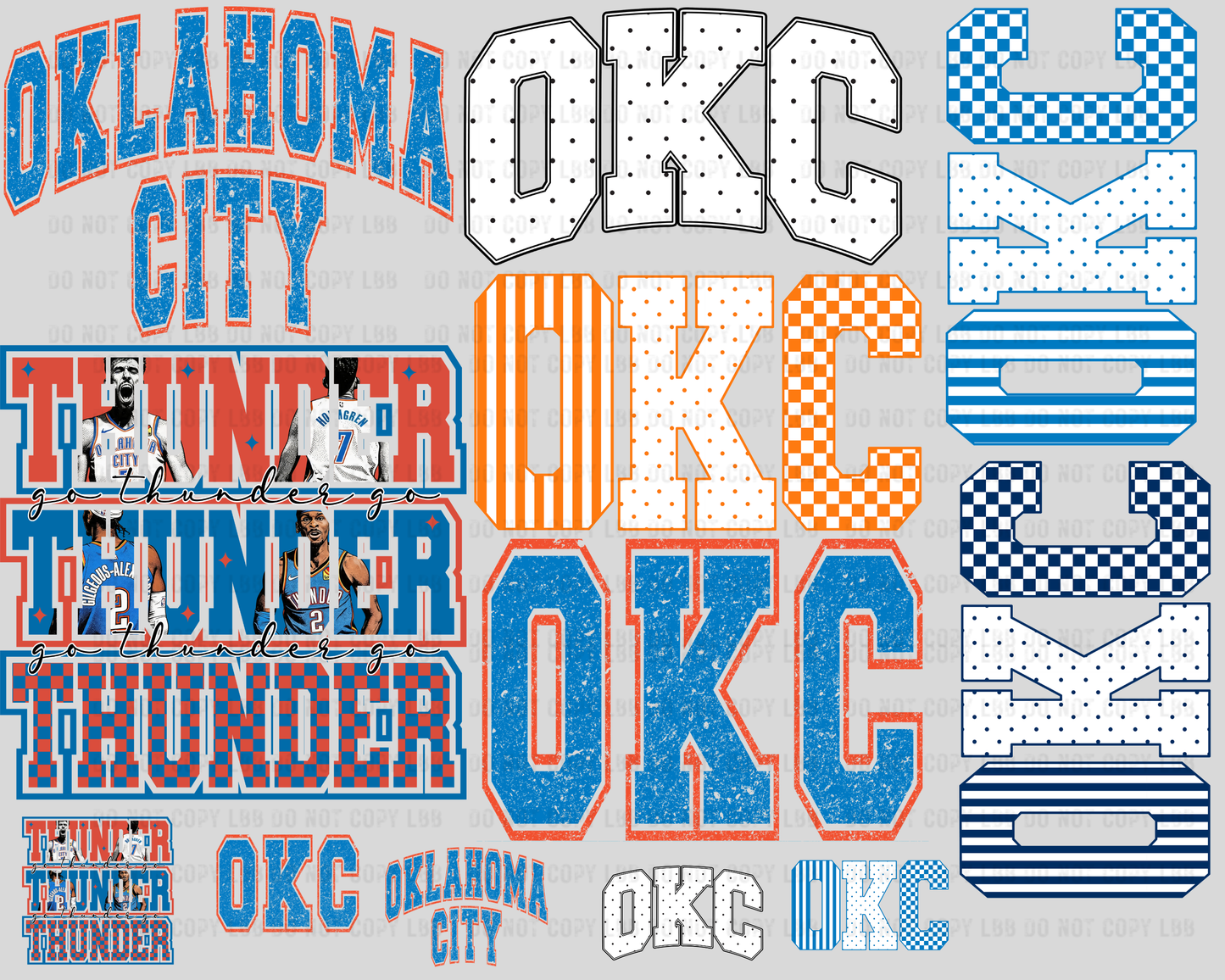 30x24 OOOKKKCCC Thunda premade gangsheet