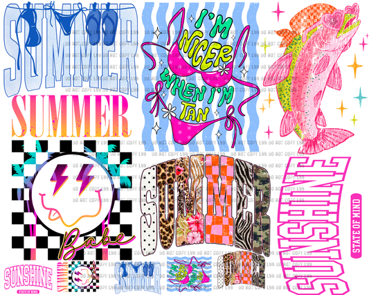 30X24 Sunshine state of mind PREMADE GANG