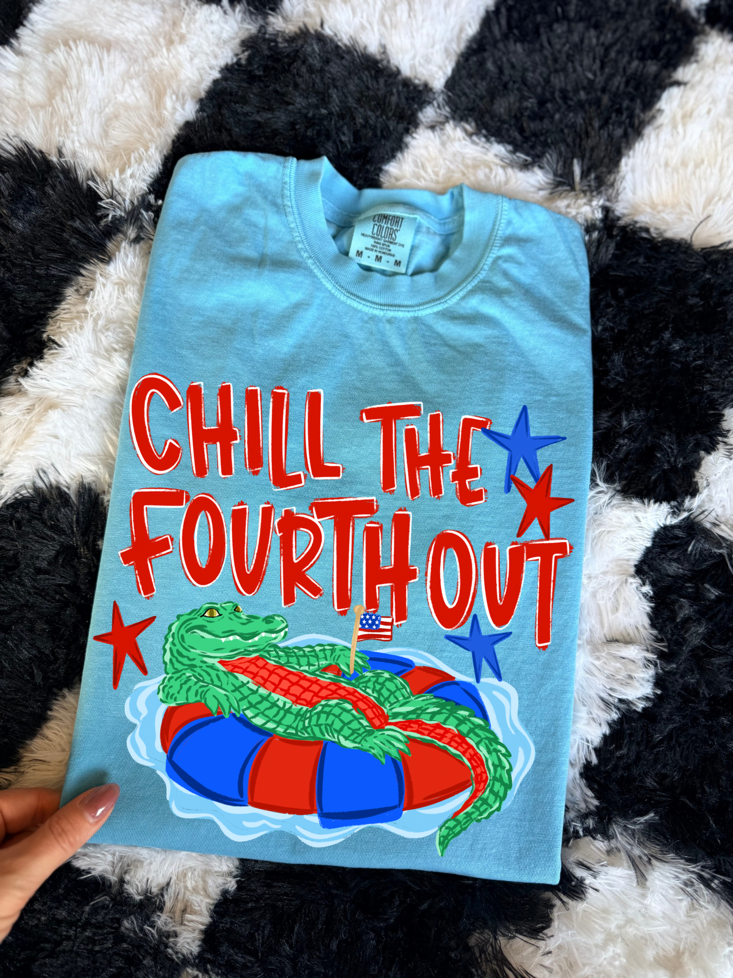 chill the fourth out DTF TRANSFER
