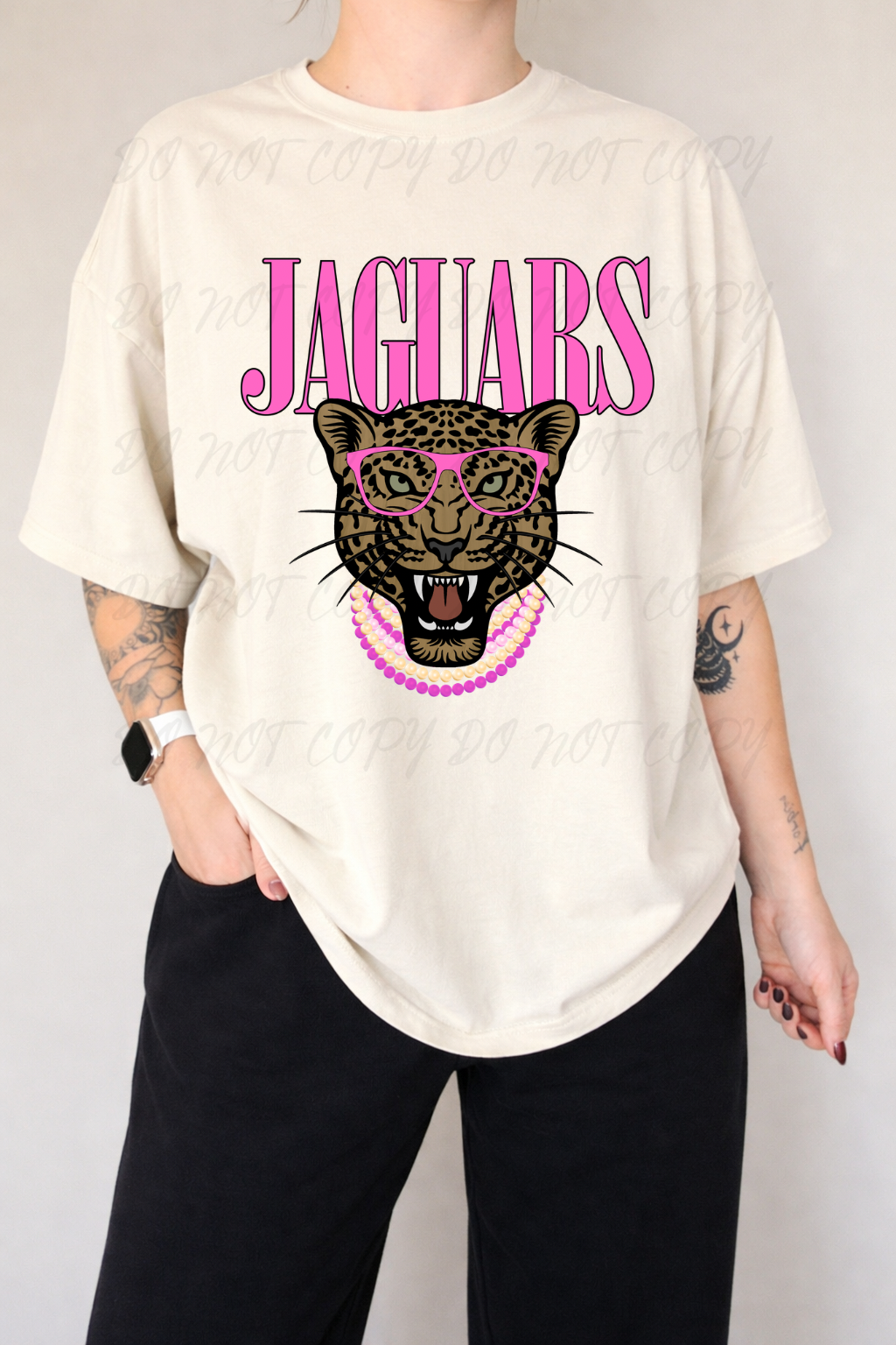 Preppy Jaguars DTF TRANSFER