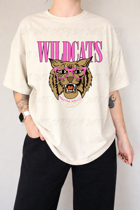Preppy Wildcats DTF TRANSFER