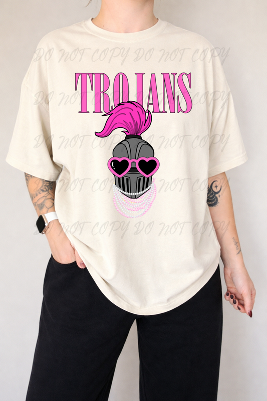 Preppy Trojans DTF TRANSFER