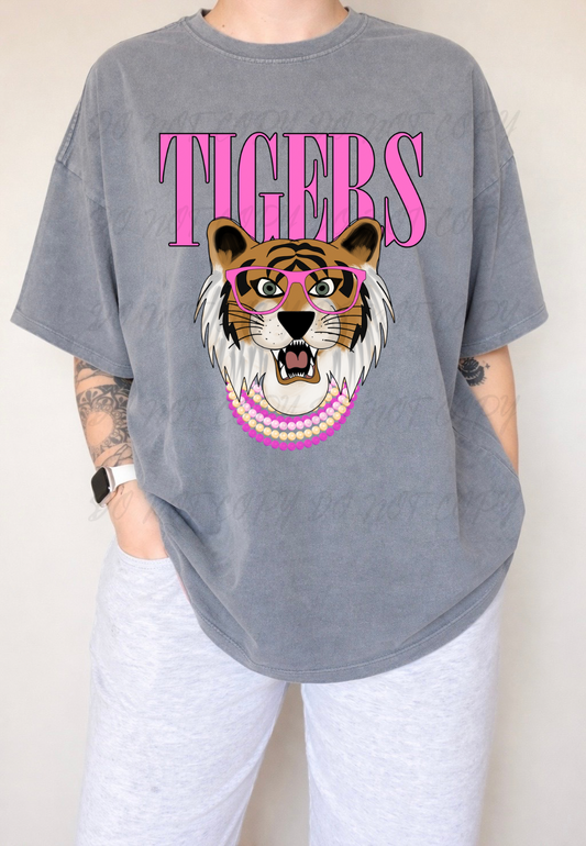 Preppy Tigers DTF TRANSFER