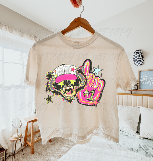 Mascots Neon Foam Finger Shirt PART TWO