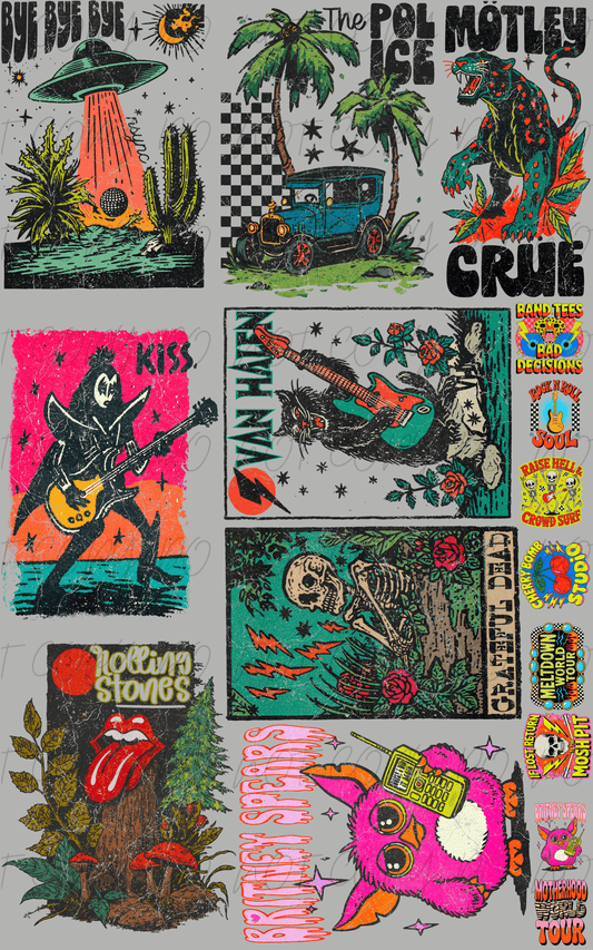 30"x48" RADIO COLLAB PREMADE GANGSHEET