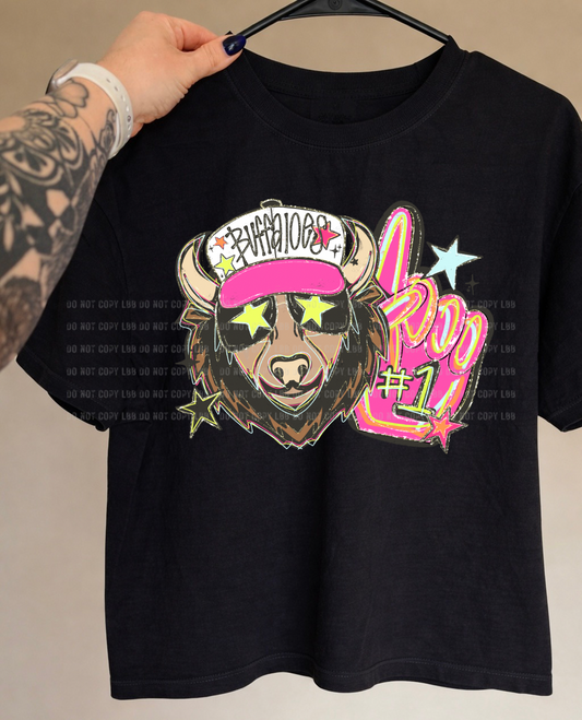 Mascots Neon Foam Finger Shirt PART FOUR