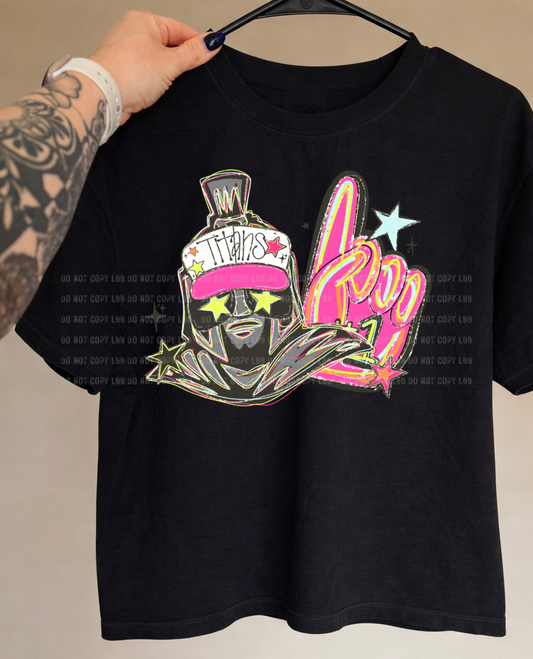 Mascots Neon Foam Finger Shirt PART FIVE