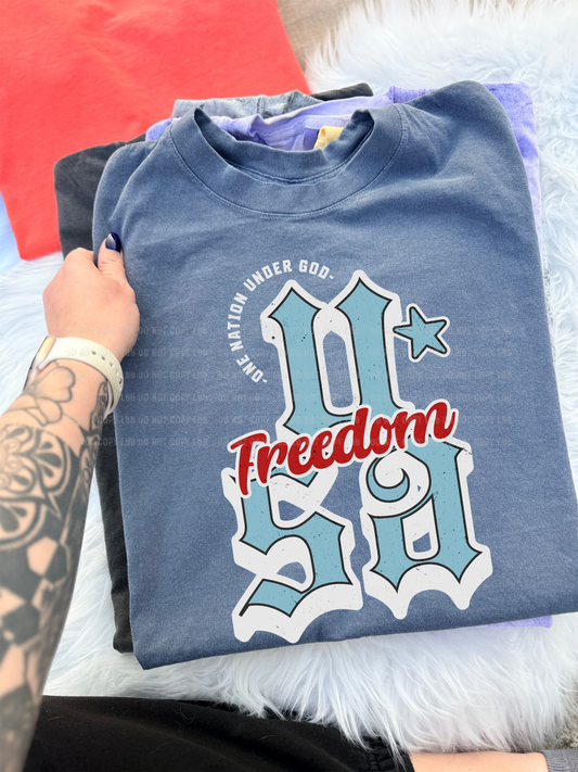 USA freedom  DTF TRANSFER