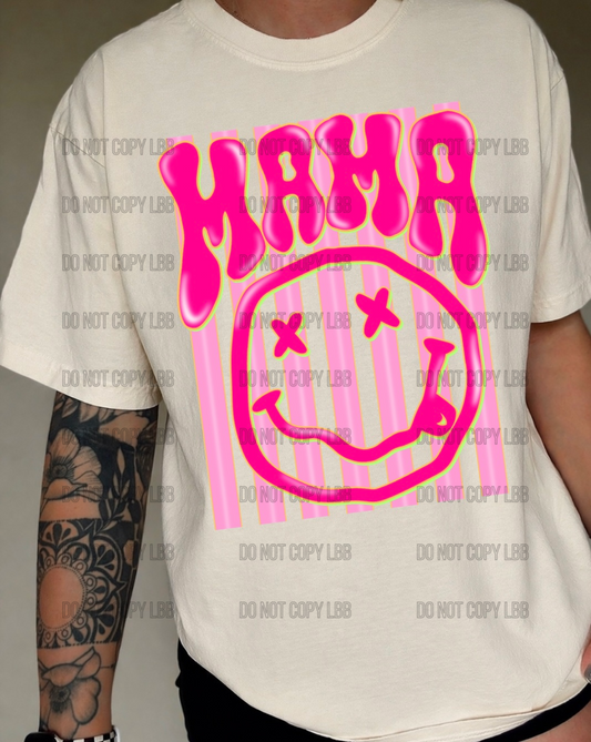 Mama pink DTF TRANSFER