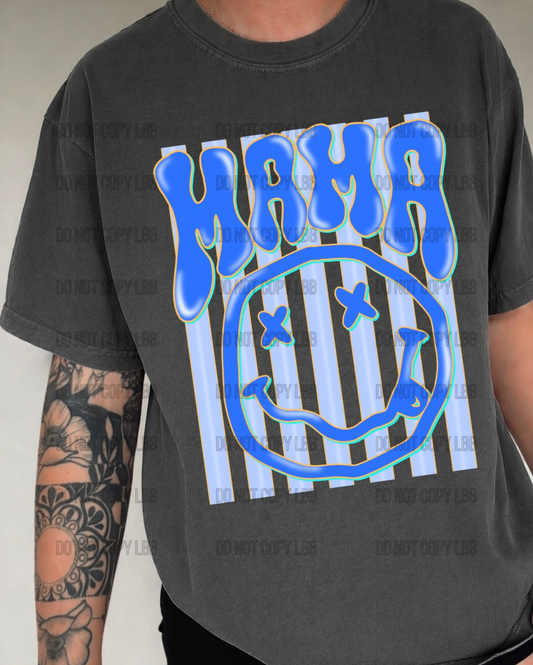 Mama blue DTF TRANSFER