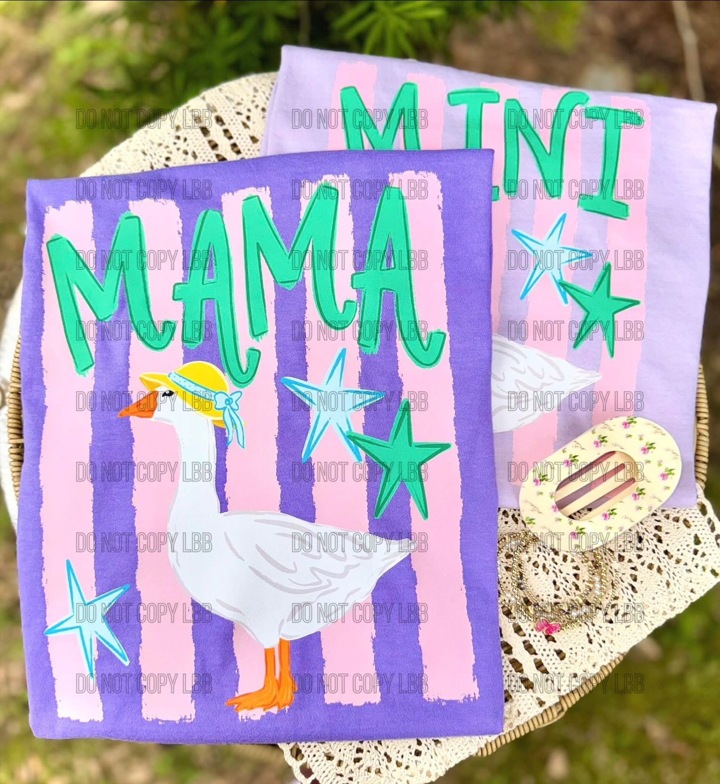 Mama & mini goose