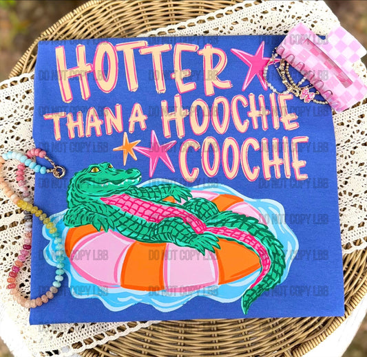 hotter than a hooch coochie DTF TRANSFER