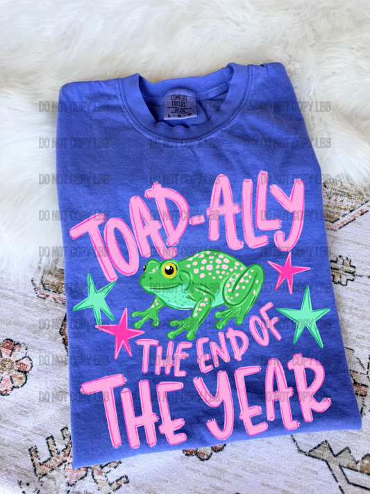 Toad-ally DTF TRANSFER
