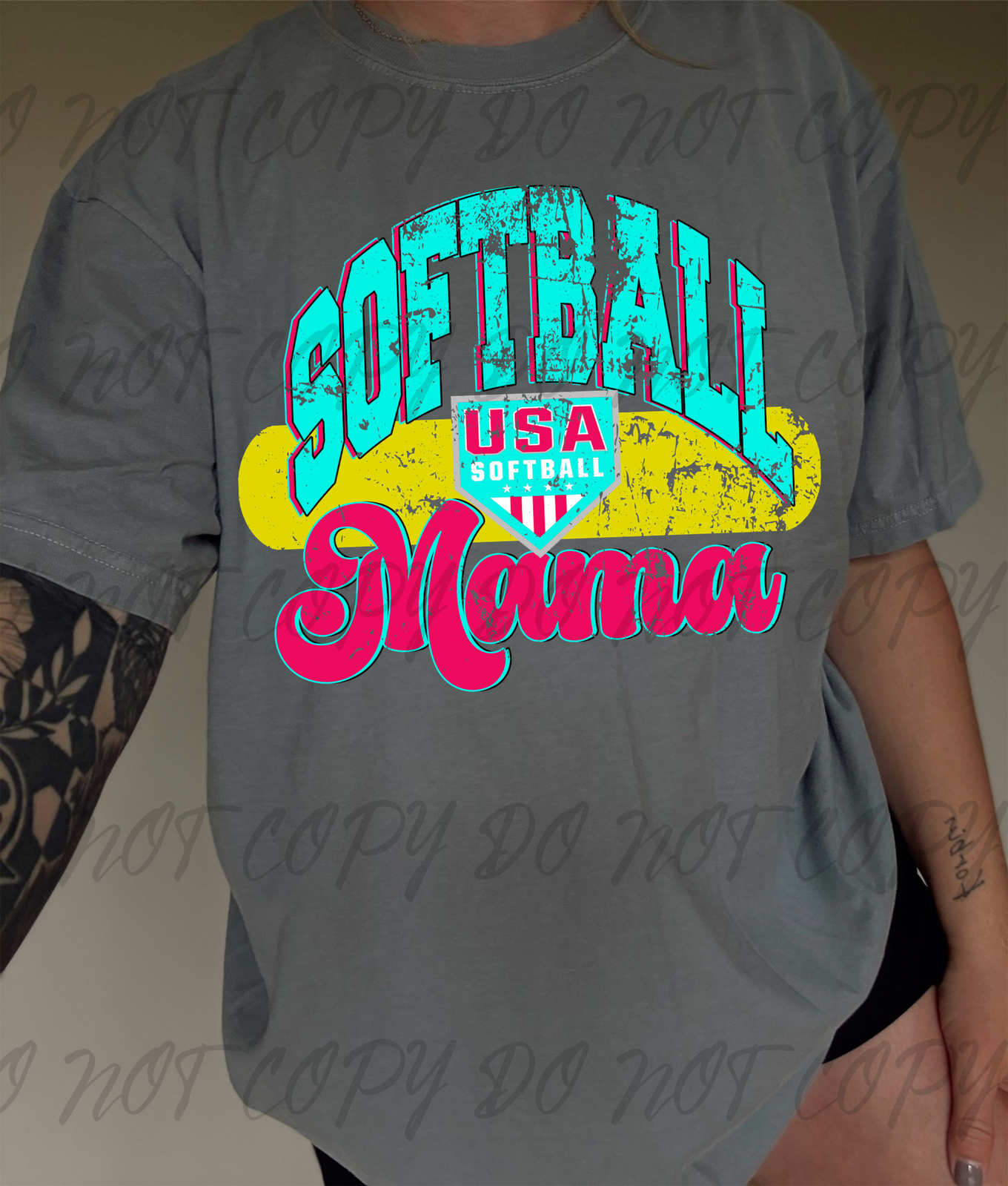 Softball Mama DTF TRANSFER