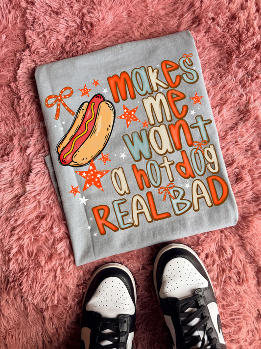 Hot dog real bad DTF TRANSFER