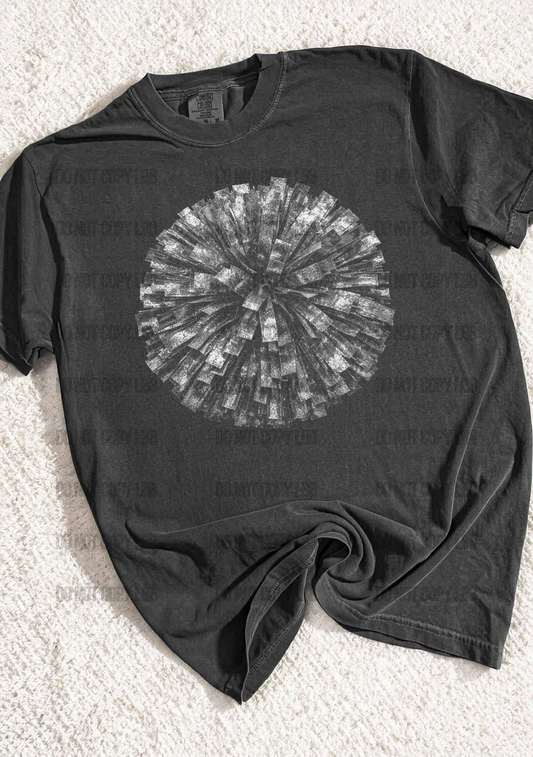 Cheer pompom halftone DTF TRANSFER
