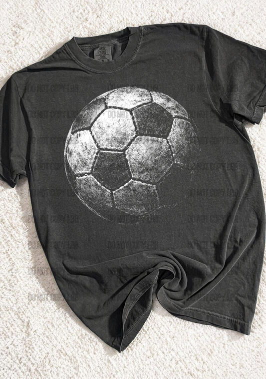 Soccer halftone DTF TRANSFER