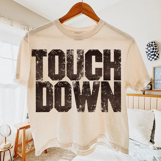 TOUCH DOWN (DISTRESSED) DTF TRANSFER